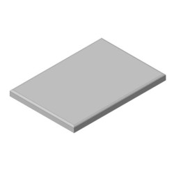 Šamotová deska 2 KV DYNAMIC B 2G 44. 55. 01 (B)  